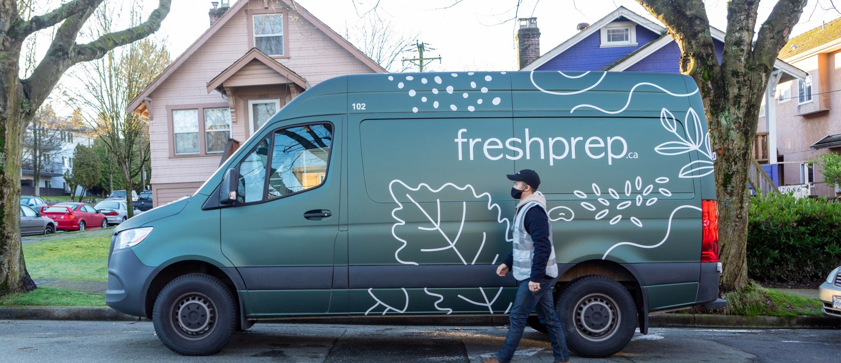 Fresh Prep van delivering order